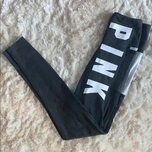 VS Pink Dark Grey Leggings